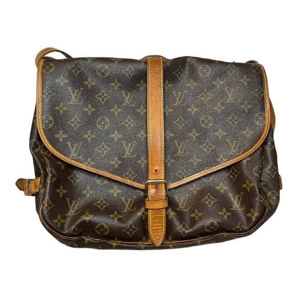 Authentic Vintage Louis Vuitton Saumur 30 Bag
